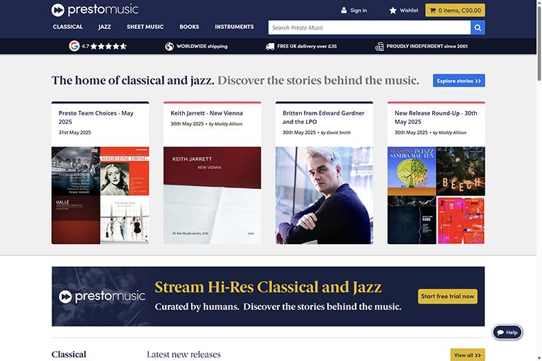 Presto Music